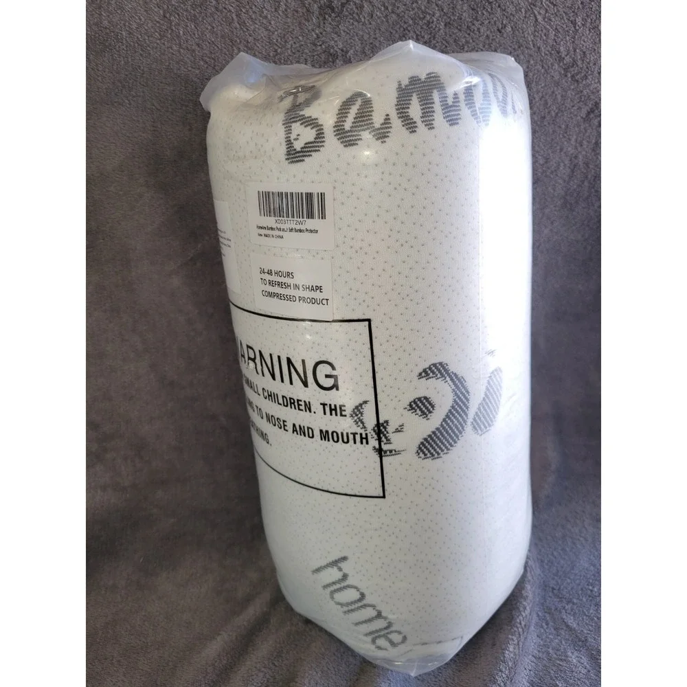 Pack and Play Mattress 38x26x3'' W/Breathable Bamboo Cover Plush Memory Foam
